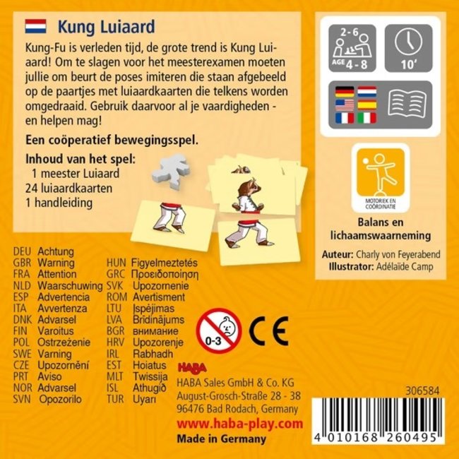 Haba Spel - Kung luiaard - 4+