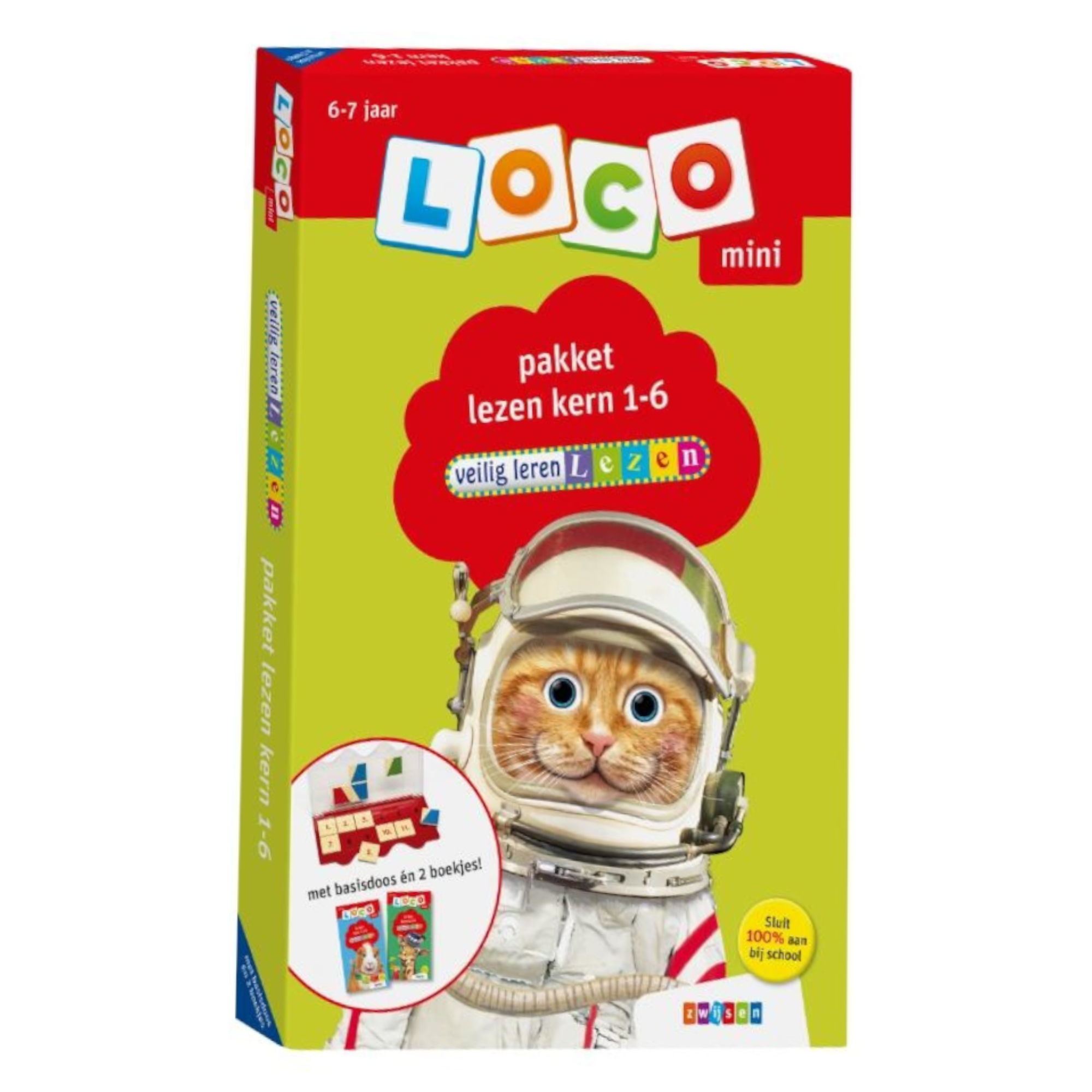 Loco Mini - Pakket - Lezen - Kern 1-6 - 6-7 jaar