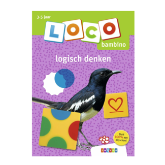 Loco Leerspellen Loco Bambino - Boekje - Logisch denken - 3-5 jaar