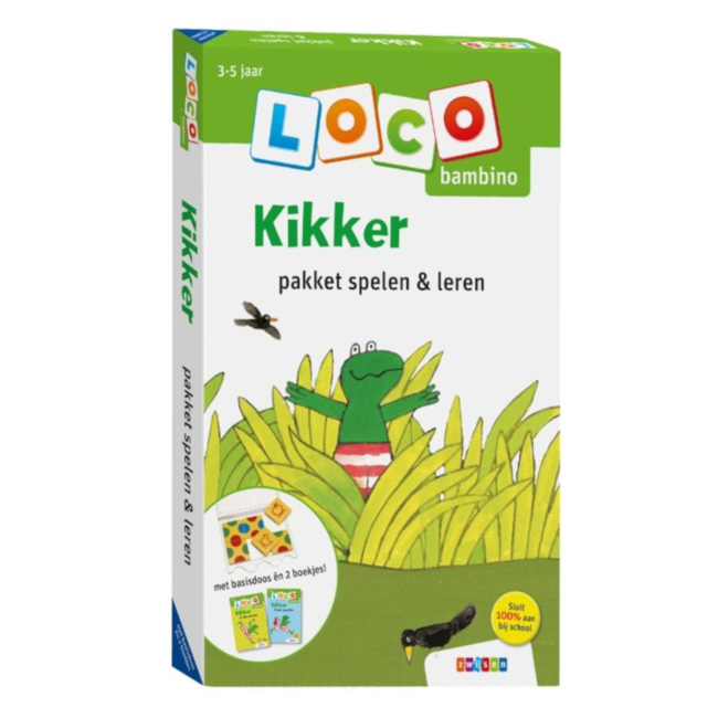Loco Leerspellen Loco Bambino - Pakket - Kikker - Spelen en leren