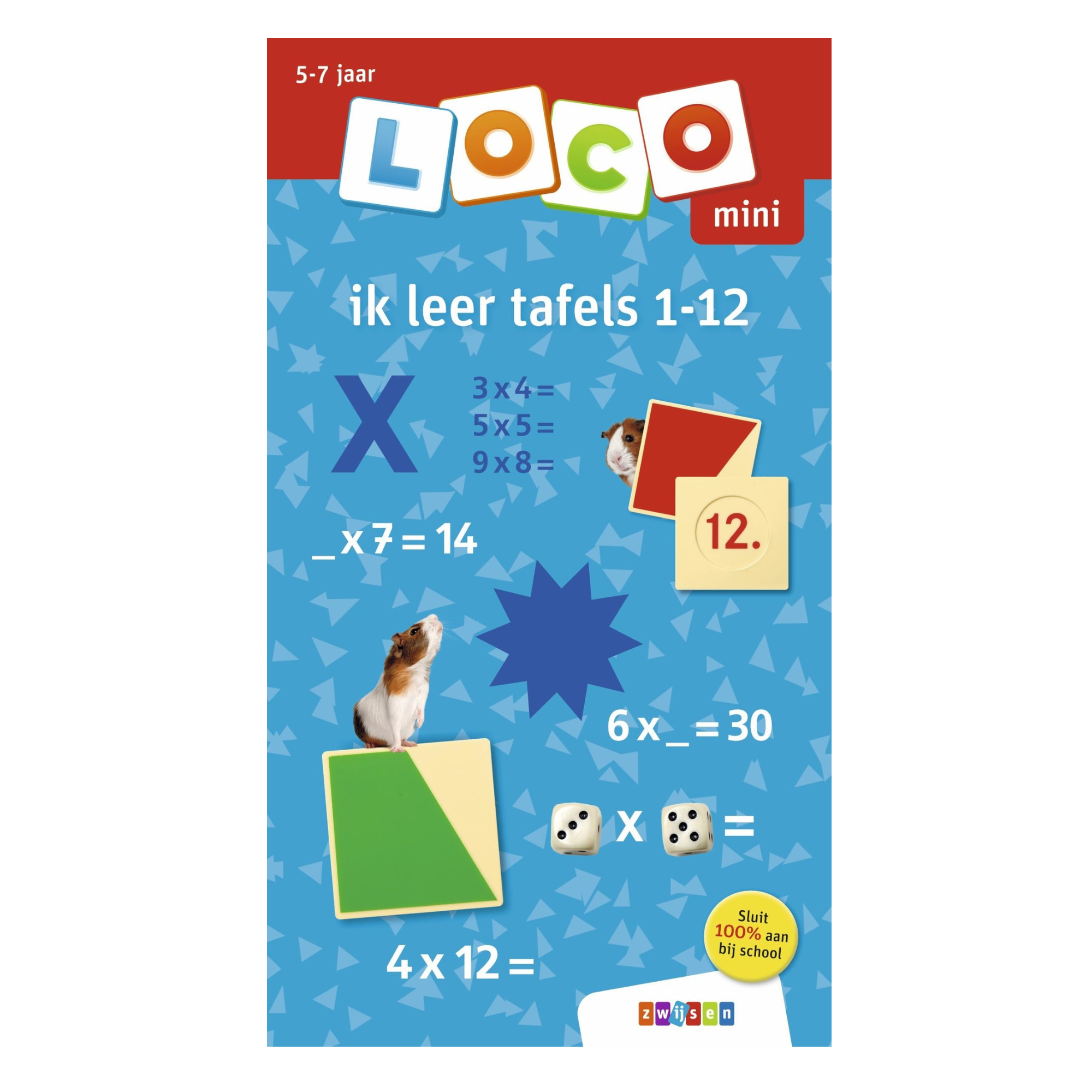 Loco Mini - Boekje - Ik leer tafels - 5-7 jaar