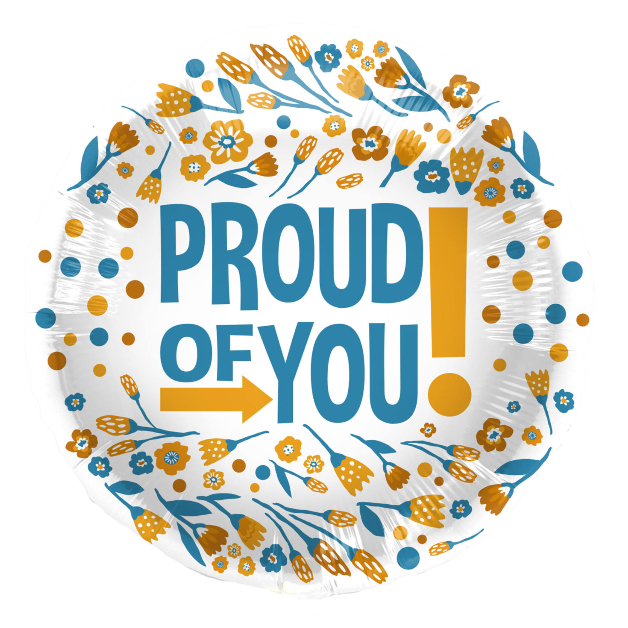 Folieballon - Proud of you - 45cm - Zonder vulling
