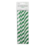 Globos Rietjes - Groen, wit gestreept - Westland - Papier - 20st.