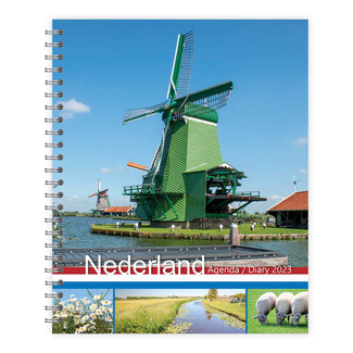 Comello Agenda - 2023 - Nederland - Met spiraal - 17,5x21,5cm
