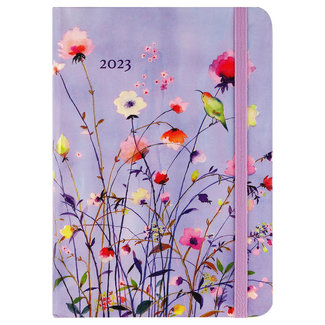 Agenda - 2023 - Compact - 16 Maanden - Wilde bloemen - 12,7x17,8cm