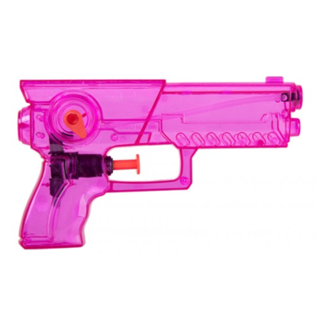 PartyXplosion Waterpistool - 15x8,5x2,5cm - 1st. - Willekeurig geleverd