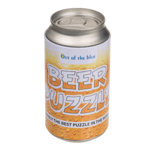Out of the Blue Puzzel - Bier - In bierblikje - 102st.