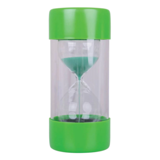 BigJigs Timer - Zandloper - 1 Minuut - Groen - 16,5x7,2cm