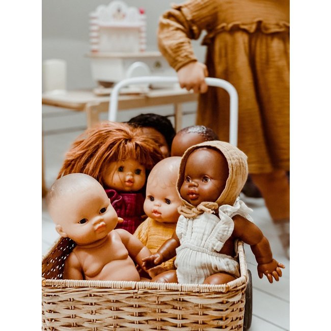 Paola Reina Pop - Gordi - Jongen - Bloot - Blank - Niet voor in bad - 34cm