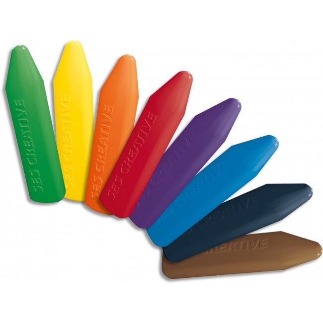 SES Waskrijtjes - Dik - 8st. - 1+