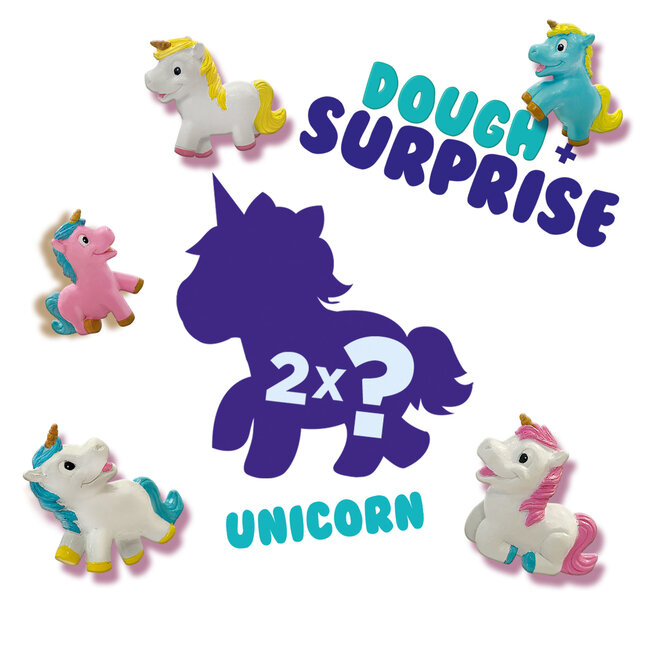 SES Klei - Speeldeeg - Unicorn - 4x90gr
