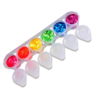 Superstar Glitters - Groot - Neonkleuren - Voor schminken - 130ml