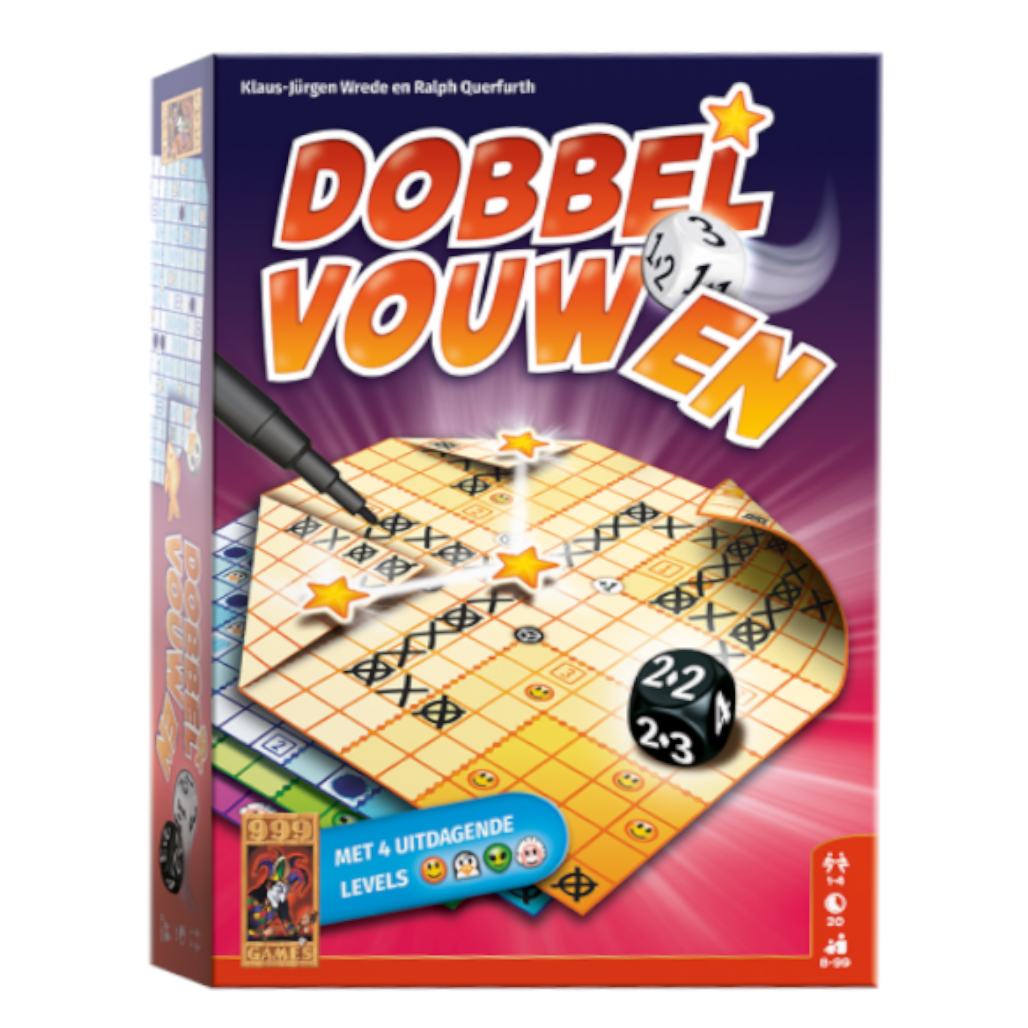Spel - Dobbelspel - Dobbel vouwen - 8+