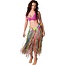 Boland Hawaii - Rok - Gekleurd - Met bloemenrand - 80cm