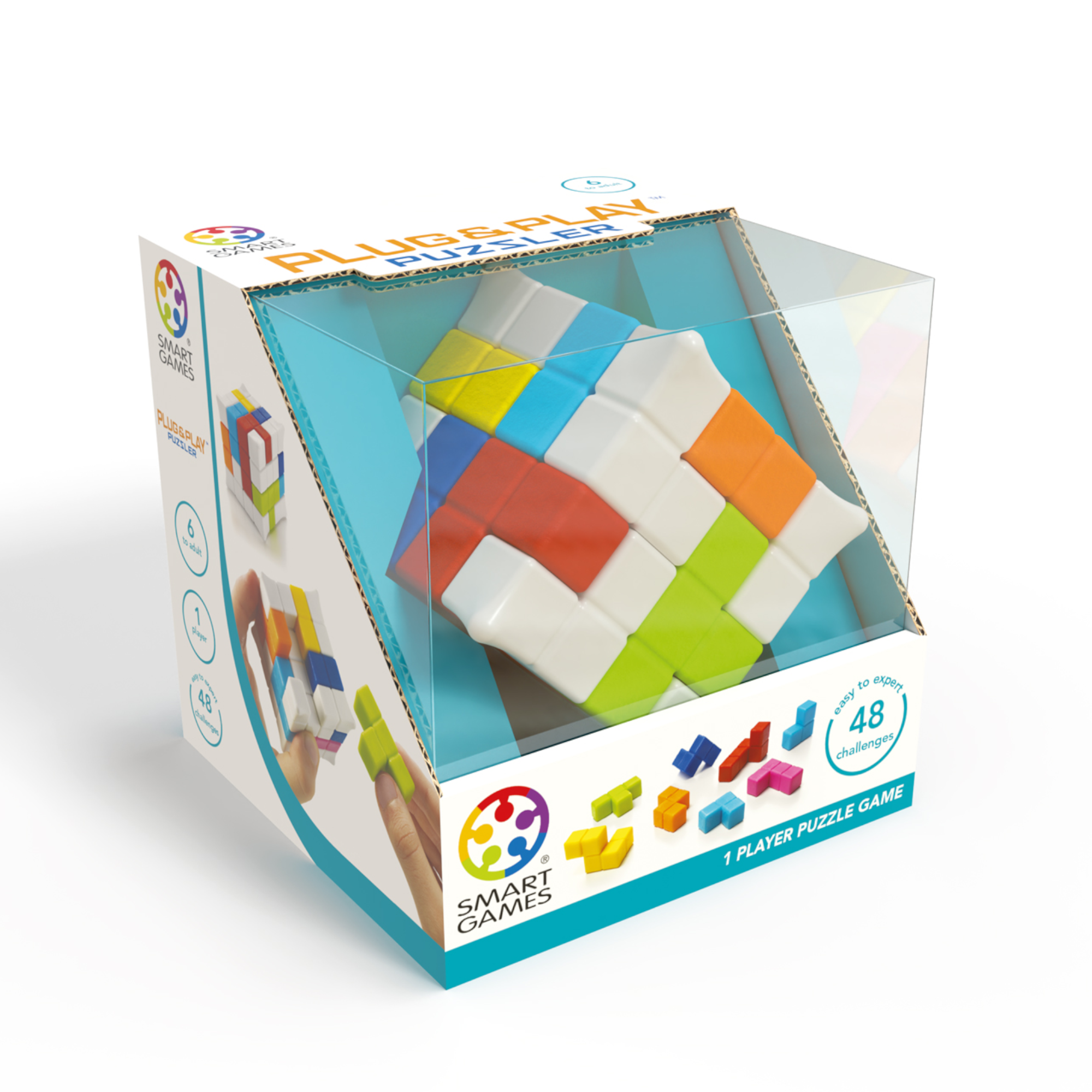IQ spel - Plug & Play puzzler - 6+