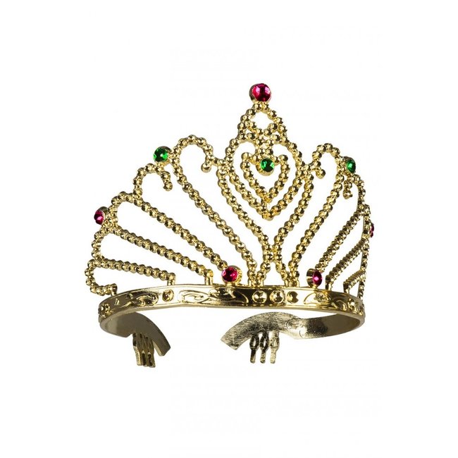 Boland Tiara - Prinses - Goud - 1st. - Willekeurig geleverd