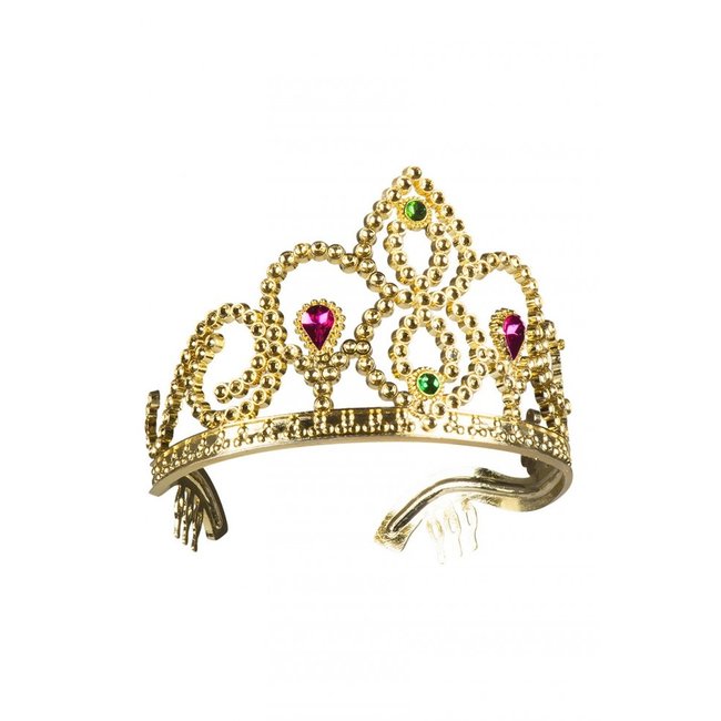 Boland Tiara - Prinses - Goud - 1st. - Willekeurig geleverd