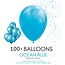Globos Ballonnen - Oceaan blauw - 30cm - 100st.