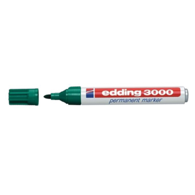 Edding Stift - Permanent marker - 3000 - Groen