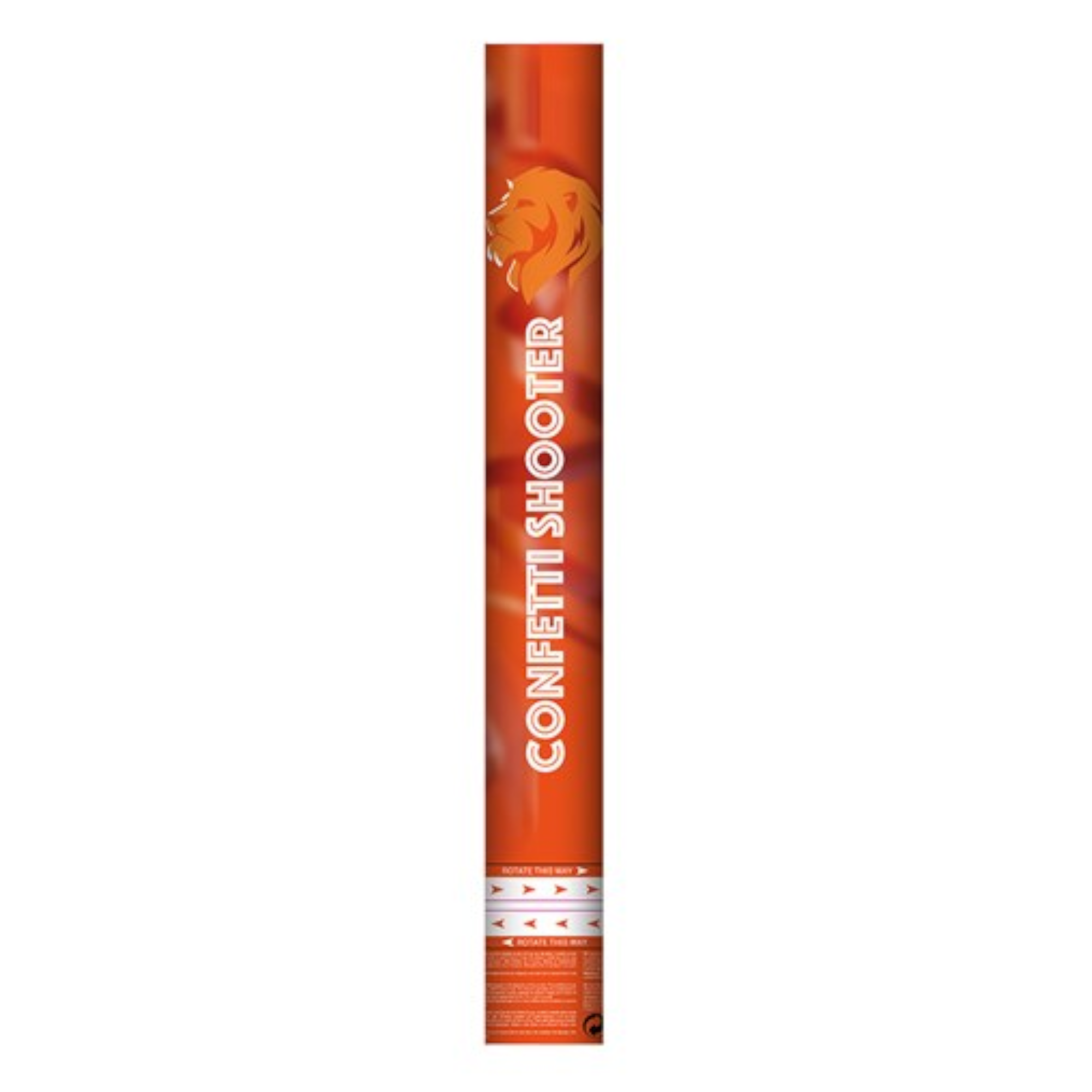 Confettikanon - Holland - Rood, wit, blauw, oranje - 40cm