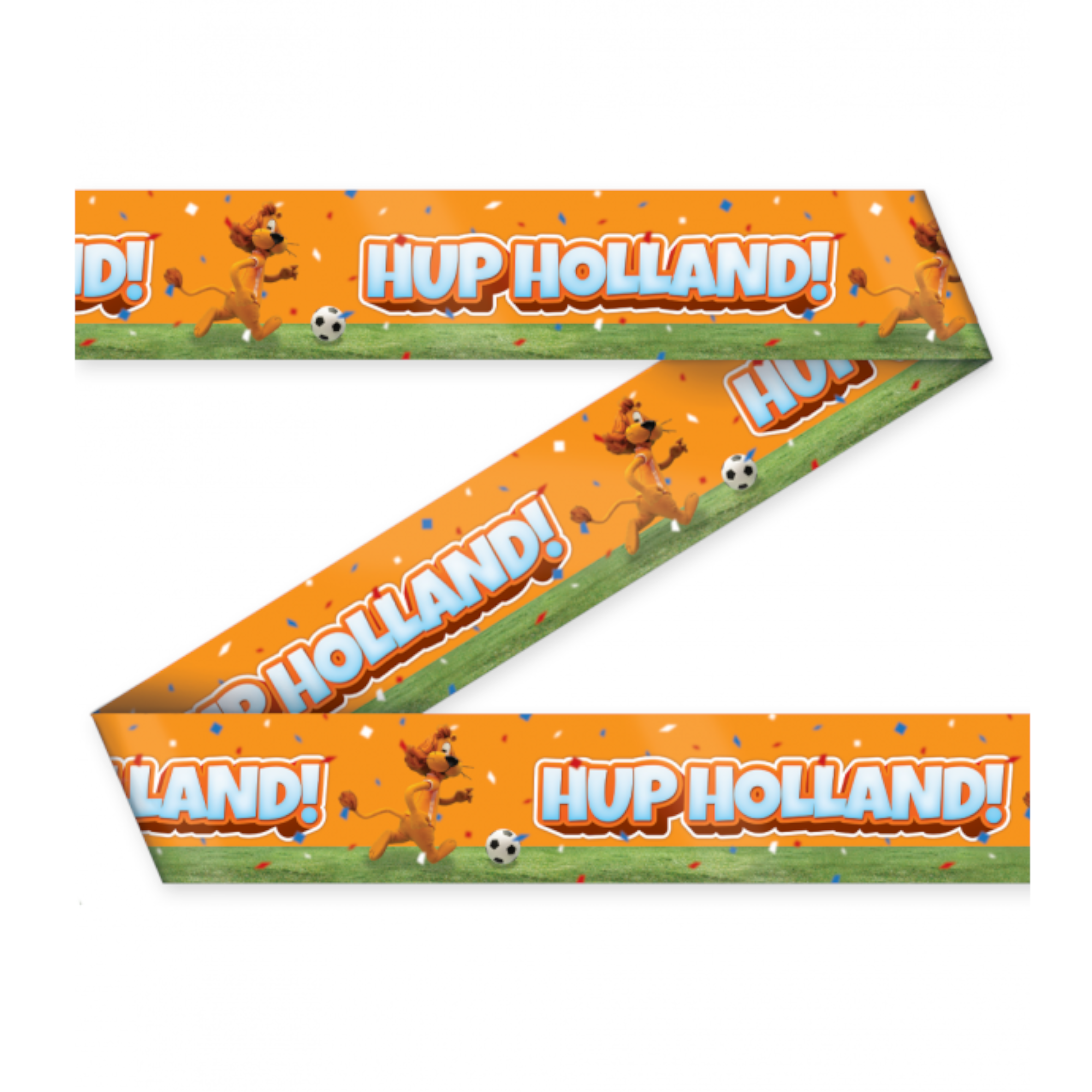 Markeerlint - Afzetlint - Loeki de leeuw - Hup Holland - Oranje