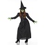 Partychimp Heks - Kostuum - Jurk - Wicked witch - 3dlg. - XL