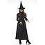 Partychimp Heks - Kostuum - Jurk - Wicked witch - 3dlg. - XL