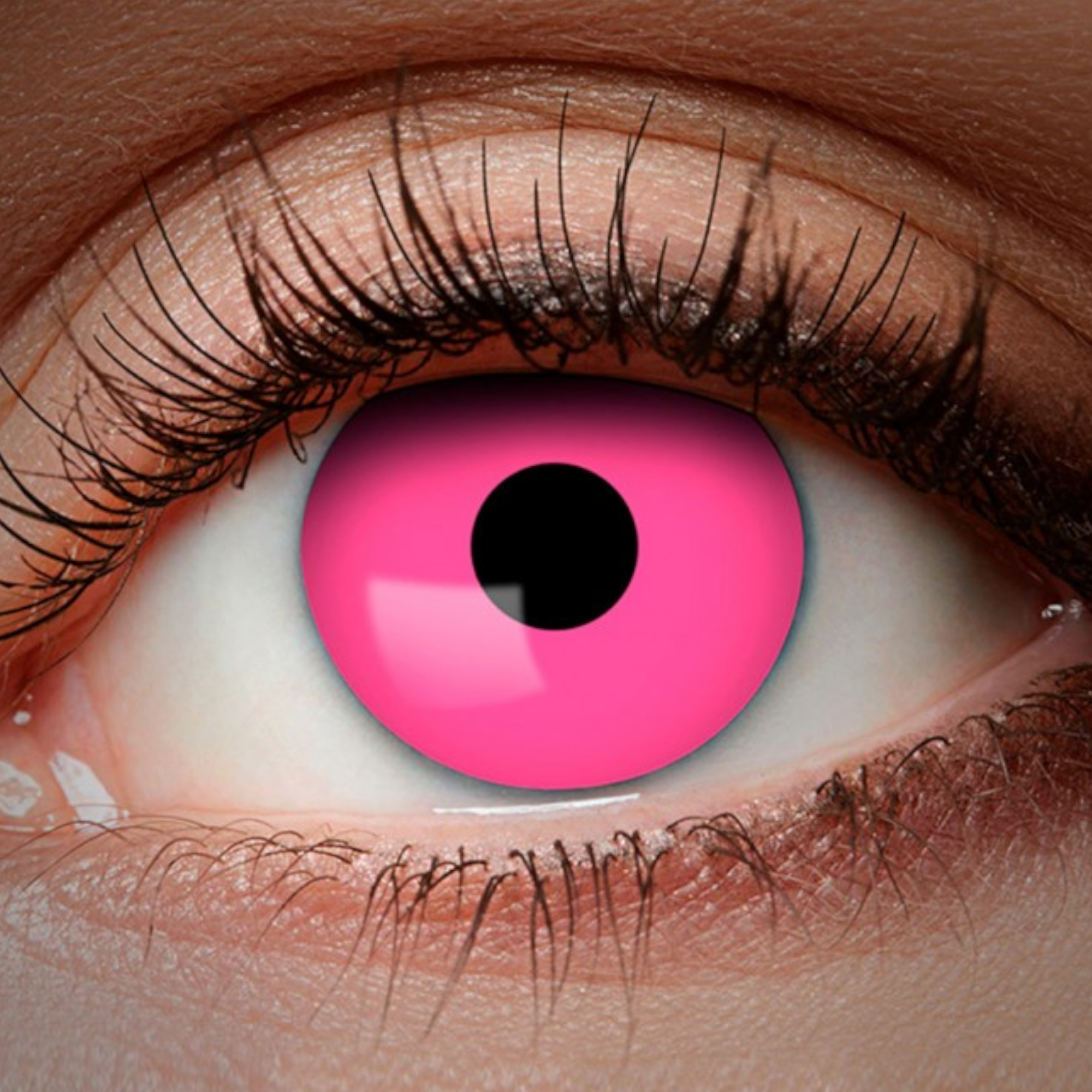 Lenzen - Roze - UV flash - Maandlenzen