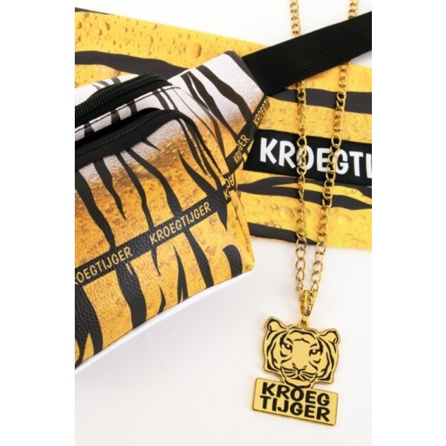 PartyXplosion Ketting - Kroegtijger - Goudkleurig