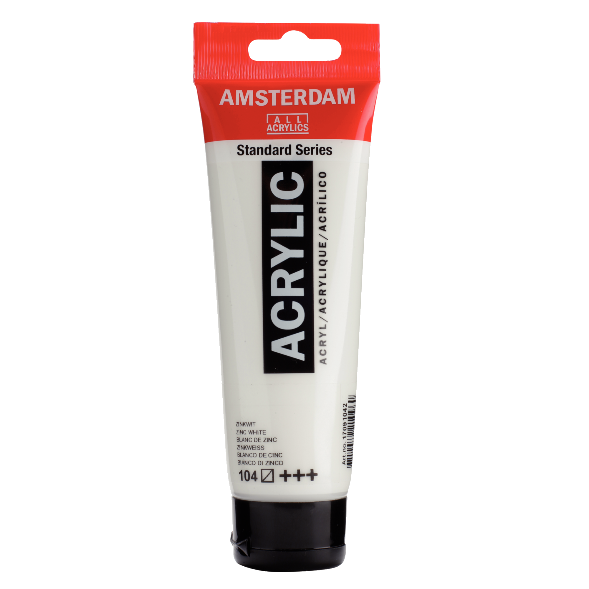 Verf - Acryl - 104 - Zink wit - Amsterdam - 120ml