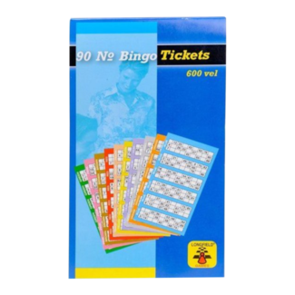 Engelhart Kanspel - Bingo - Lotto / kienboek - 100 Vellen met 6 kaartjes