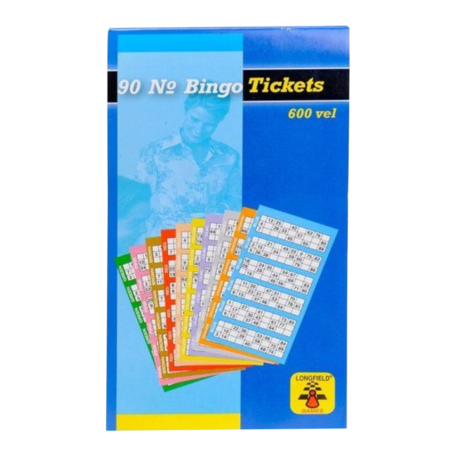 Engelhart Kanspel - Bingo - Lotto / kienboek - 100 Vellen met 6 kaartjes