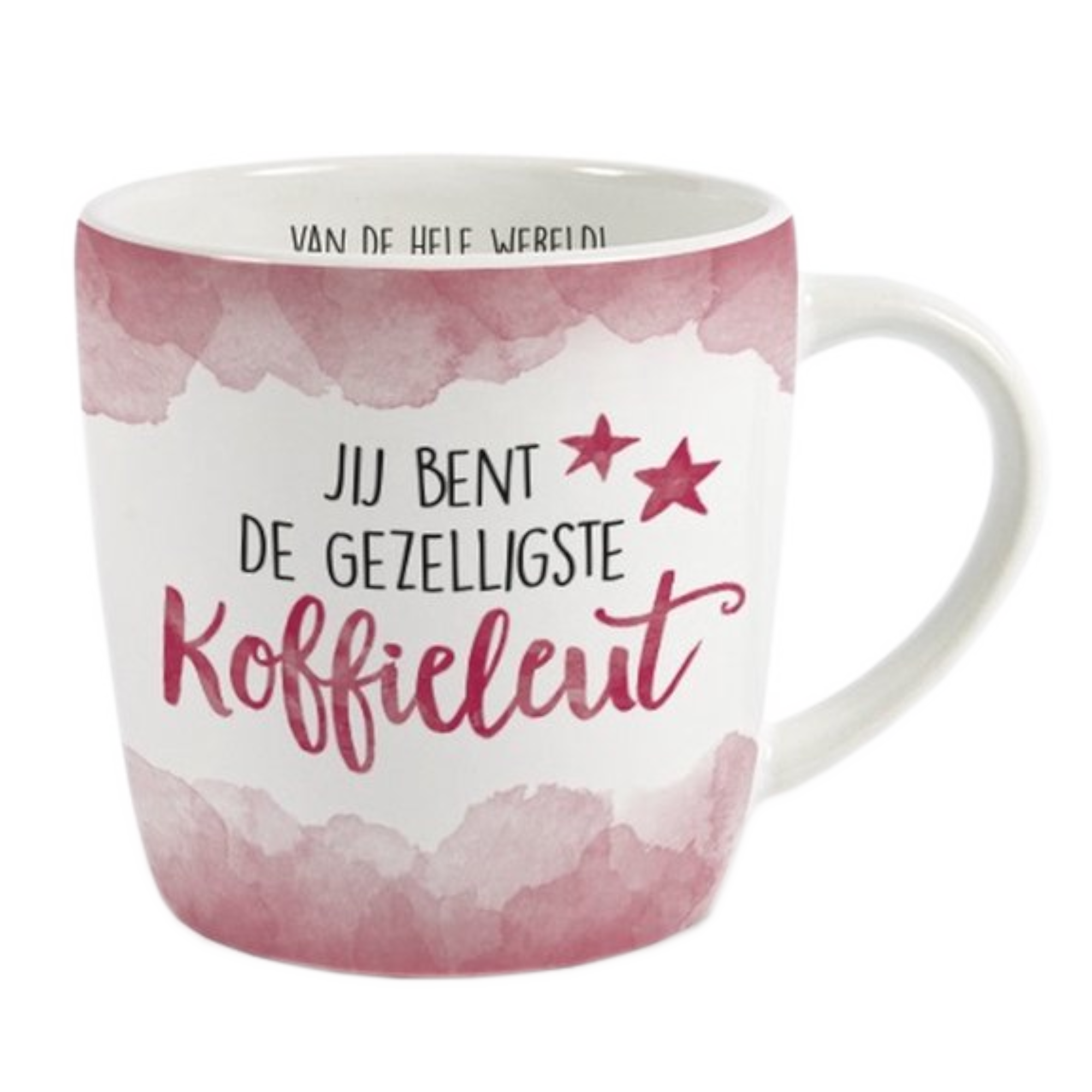 Mok - Enjoy - Koffieleut - Met binnentekst
