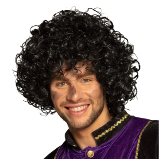 PartyXplosion Pruik - Piet - Grove krul