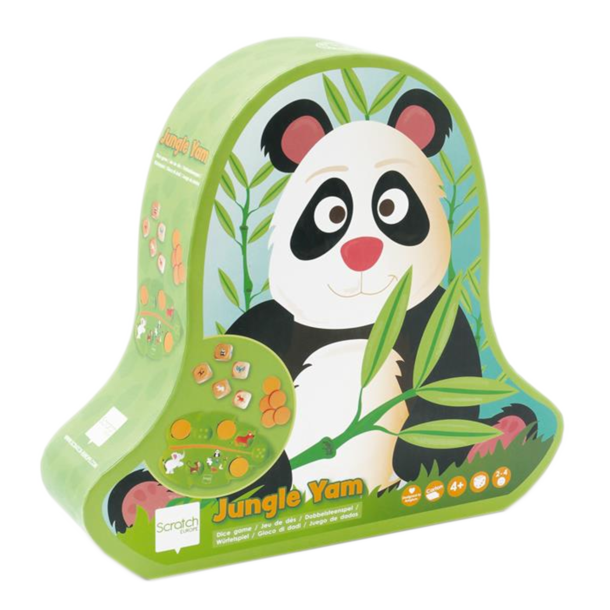 Spel - Kinderyahtzee - Jungle yam - 4+