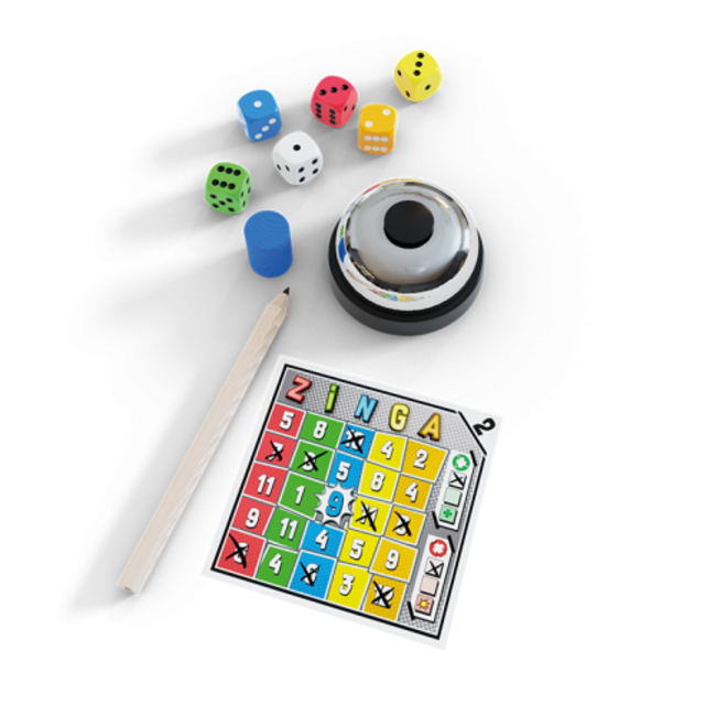 999 Games Spel - Dobbelspel - Zinga - 8+