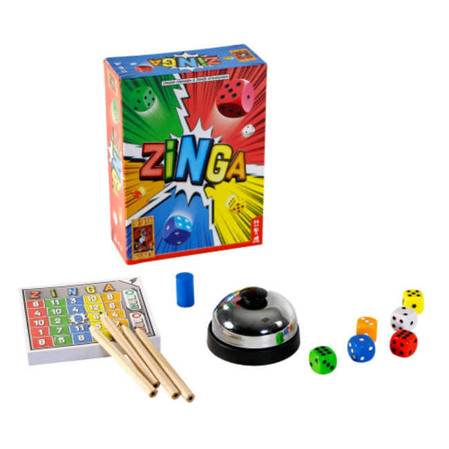 999 Games Spel - Dobbelspel - Zinga - 8+