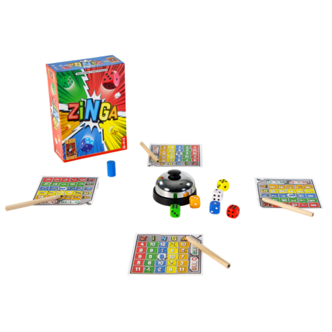 999 Games Spel - Dobbelspel - Zinga - 8+