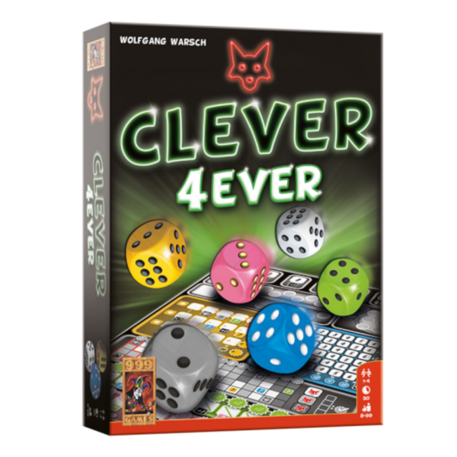 999 Games Spel - Dobbelspel - Clever 4ever