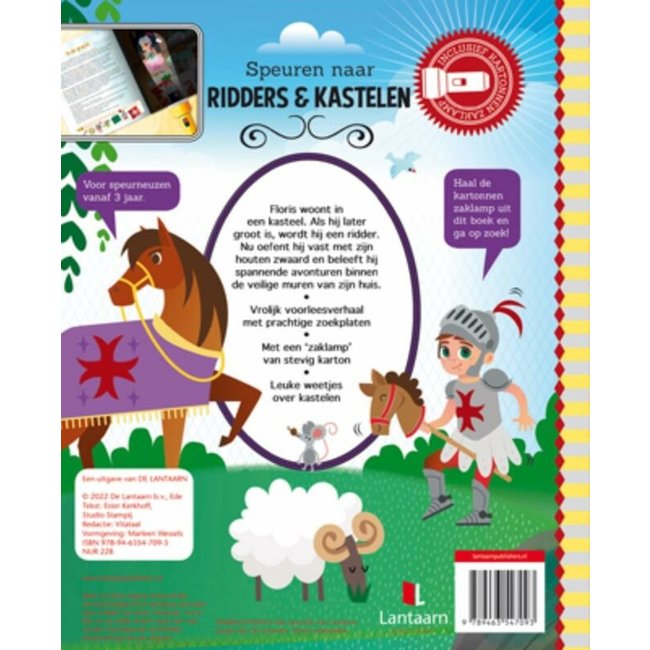 Lantaarn Boek - Speuren naar ridders & kastelen