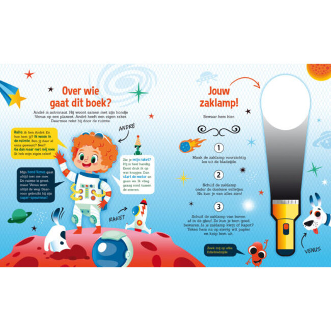 Lantaarn Boek - Speuren in de ruimte