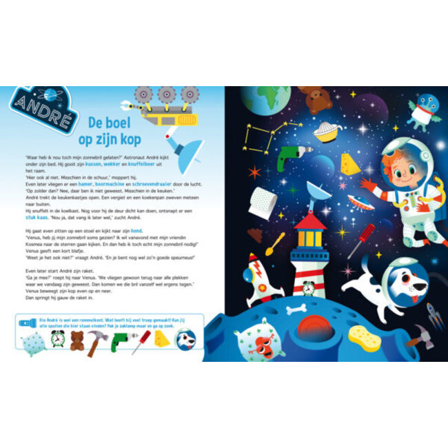 Lantaarn Boek - Speuren in de ruimte