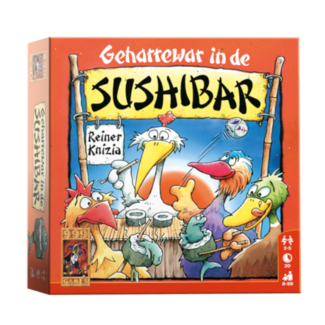 999 Games Geharrewar in de sushibar - Dobbelspel - 8+
