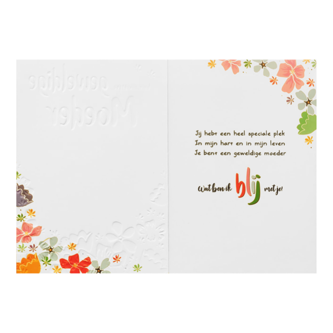 Artige Kaart - Artige - Intense - voor mijn geweldige moeder - TE033-D