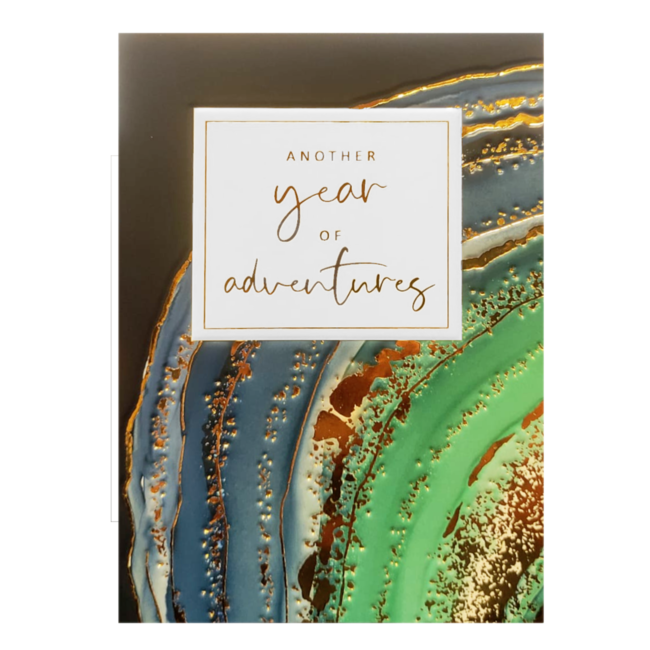 Artige Kaart - Gold Rush - Another year of adventures - GLD045-A