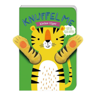 ImageGroup Boek - Knuffel me - Kleine tijger - Met vingerpopfunctie