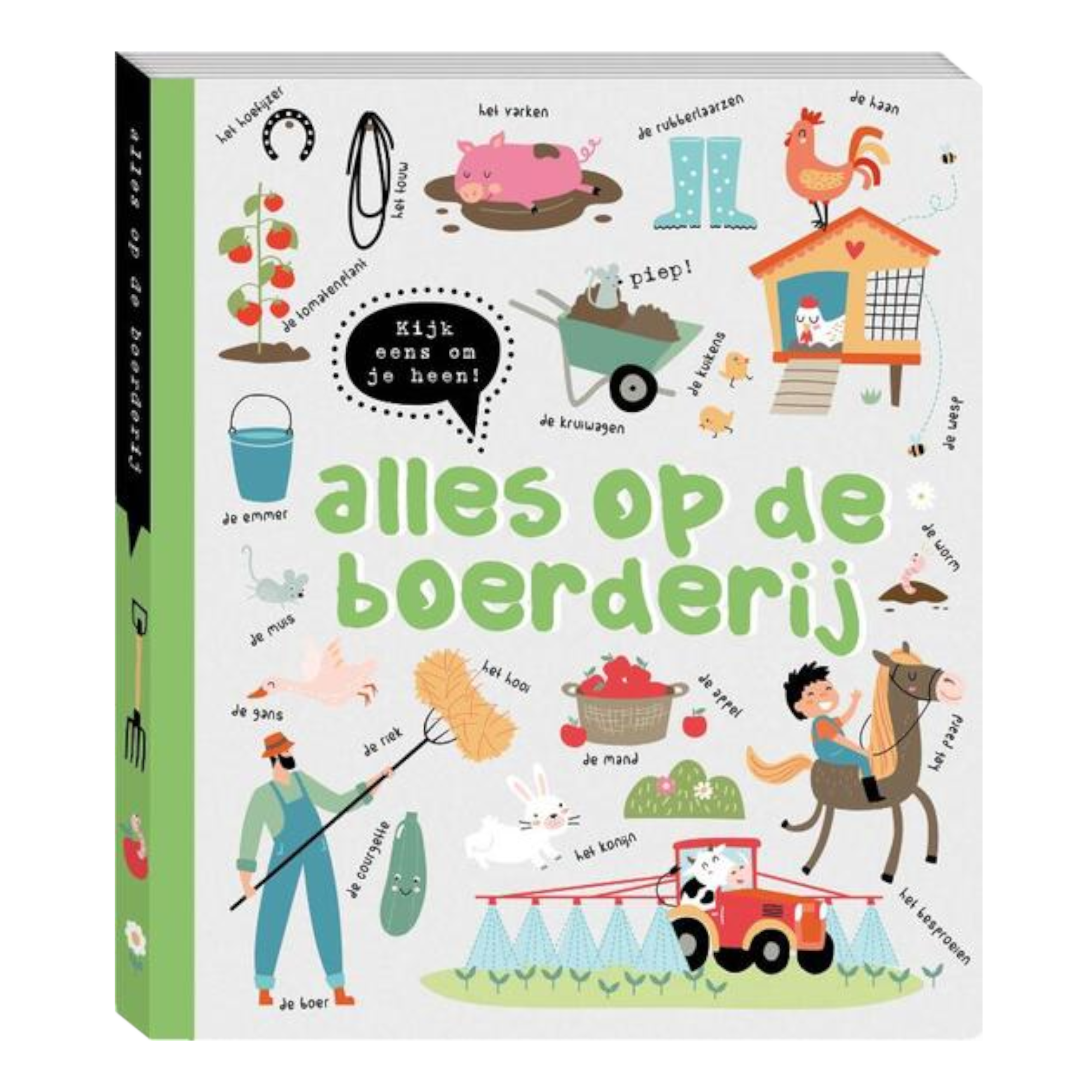 Boek - Kijk eens om je heen - Alles op de boerderij
