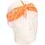 PartyXplosion Zakdoek -  Bandana - Oranje - Fluor / neon - 53x53cm