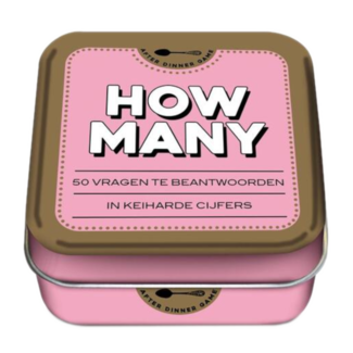 ImageGroup Kaartspel - After dinner game - How many
