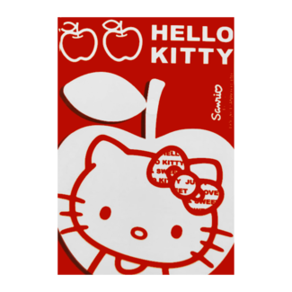 Uitnodigingskaarten - Hello Kitty - 6st.